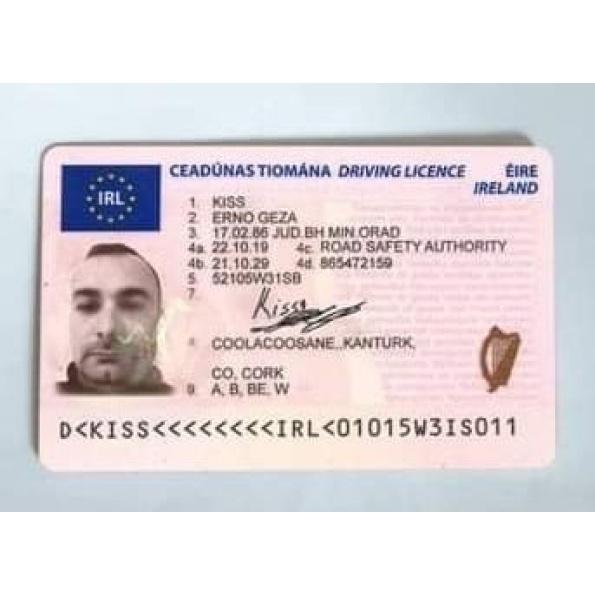 Ireland Drivers License