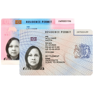 UK Permanent Residence Card