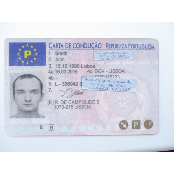 Portugal Drivers Licence