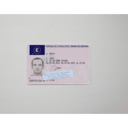 Spain Driver's Licence