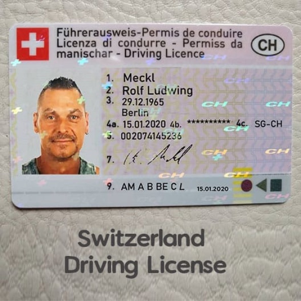 Swiss Driver's License