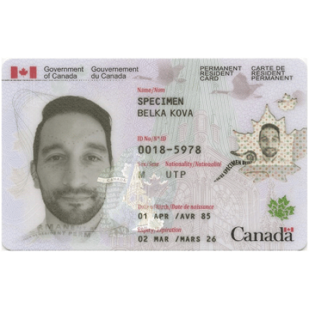 Buy The Canadian Permanent Residence Permit