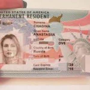 United States Permanent Residence Permit