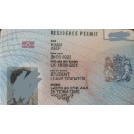 UK Permanent Residence Card