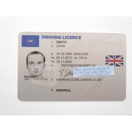 Buy Driving Licence of the United Kingdom