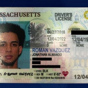 Buy Massachusetts Driver License