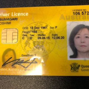 Queensland Driver License and ID Card
