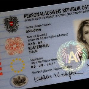 Buy ID Card of Austria