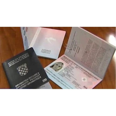 Fake Croatian Passport