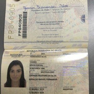 Real Passport of Brazil