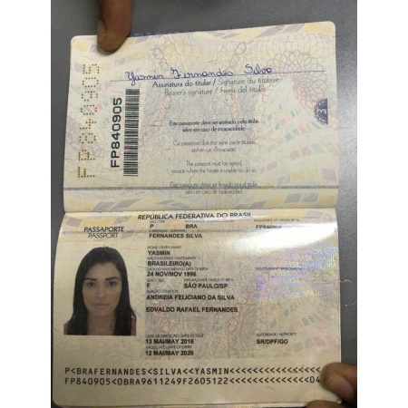 Real Passport of Brazil