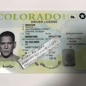 Colorado Driver License, Colorado ID Card, Colorado Driver's License