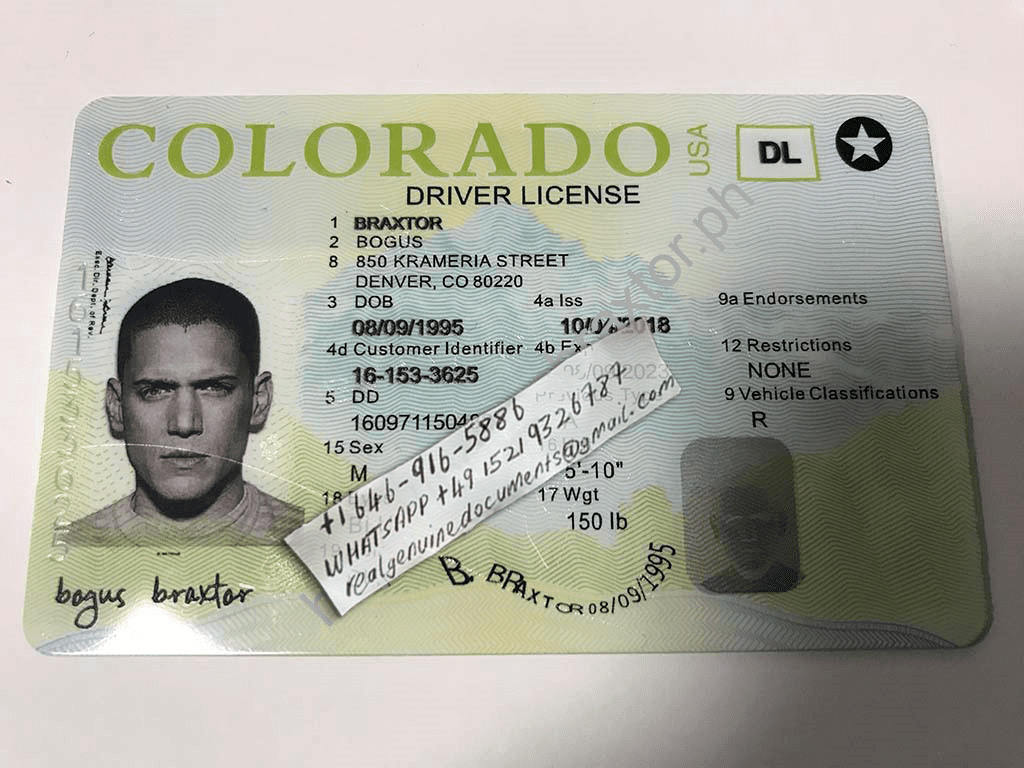 Buy Colorado Driver License And ID Card | Buy Real And Fake Documents