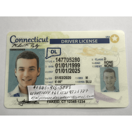 Buy Connecticut Driver License and ID Card