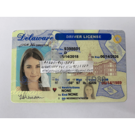 Delaware Driver License, DelawareID Card, Delaware Driver's License