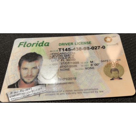 Florida Driver License, Florida ID Card, Florida Driver's License