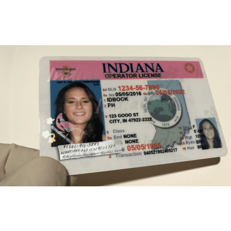 Indiana Driver License and ID Card