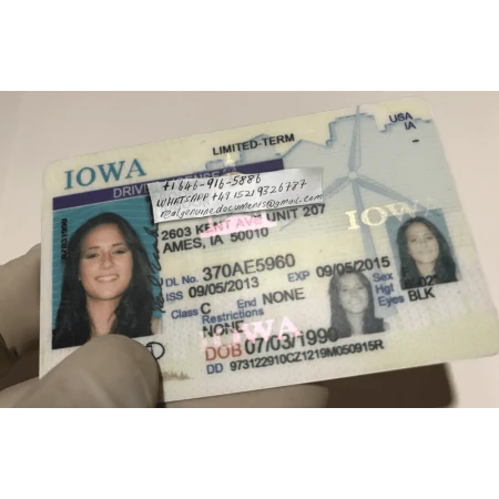 Iowa Driver License