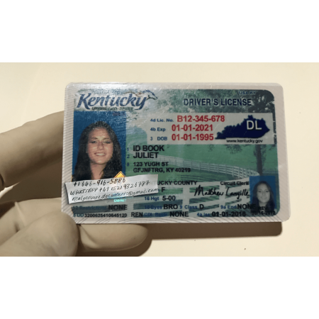 Kentucky Driver License and ID Card