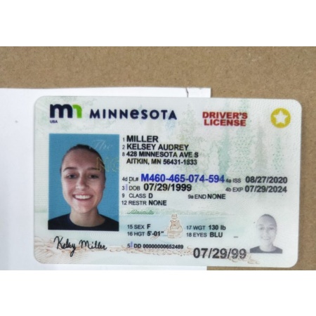 Minnesota Driver License and ID Card
