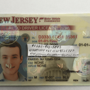 New Jersey Driver License