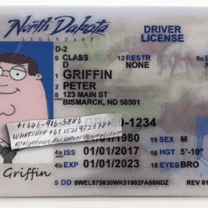 North Dakota Driver License