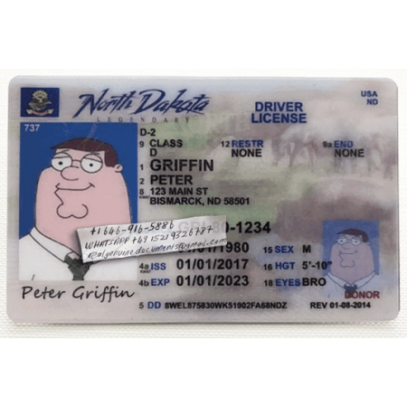 North Dakota Driver License