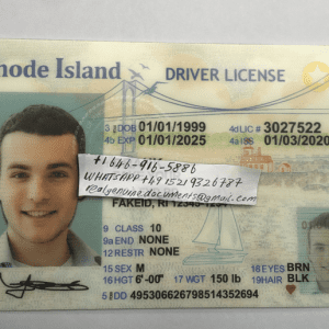 Rhode Island Driver License