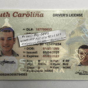South Carolina Driver License