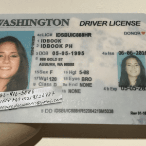 Washington Driver License and ID Card