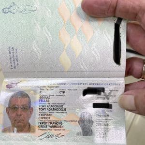 Real Cyprus Passport