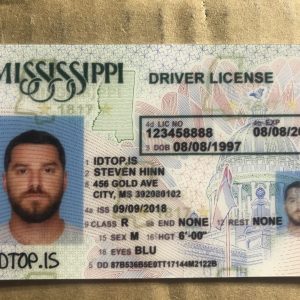 Mississippi Driver License and ID Card