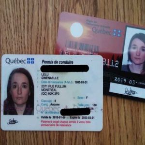 Quebec Driver License and ID Card