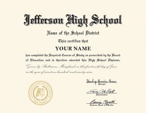 School diploma