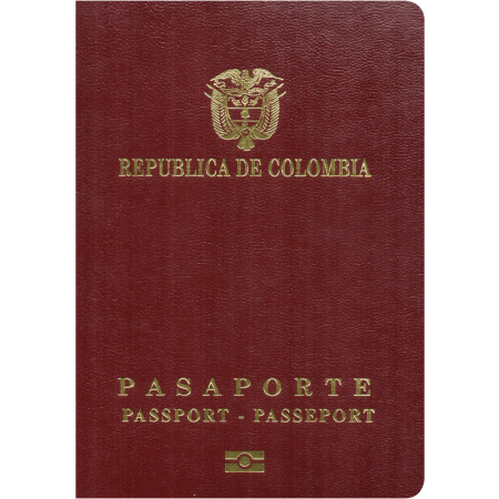 Fake Colombian Passport