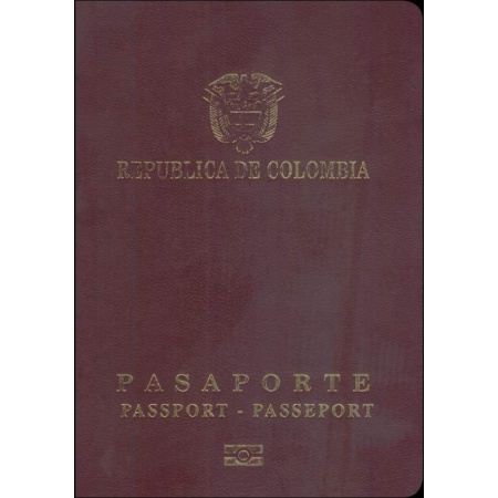 Buy Real Passport of Colombia