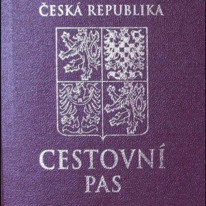 Real Czechia Passport