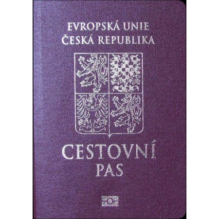 Real Czechia Passport