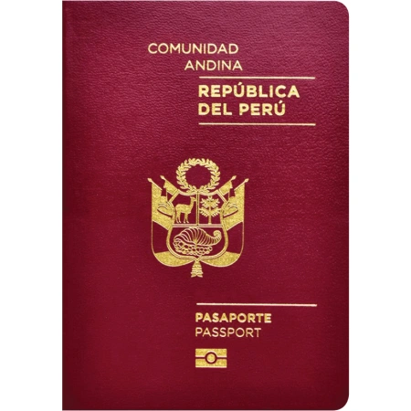 Real Passport of Peru