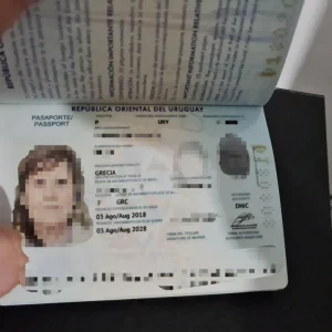 Real Passport of Uruguay