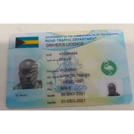 Bahamas Driver Licence