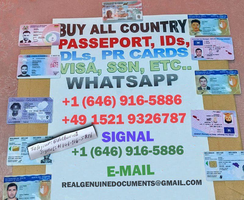 Buy Fake Passport, Fake ID Card, Social Security Card, Fake Driver License