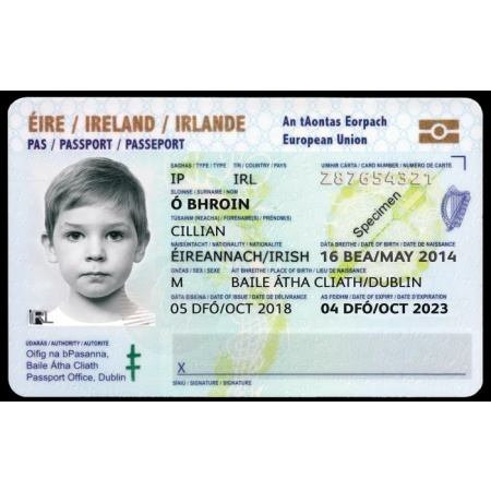 Buy Irish Passport Card