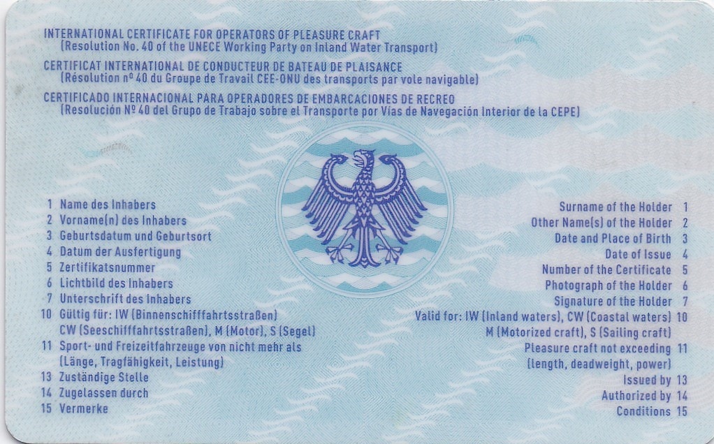 Deutscher Bootsführerschein